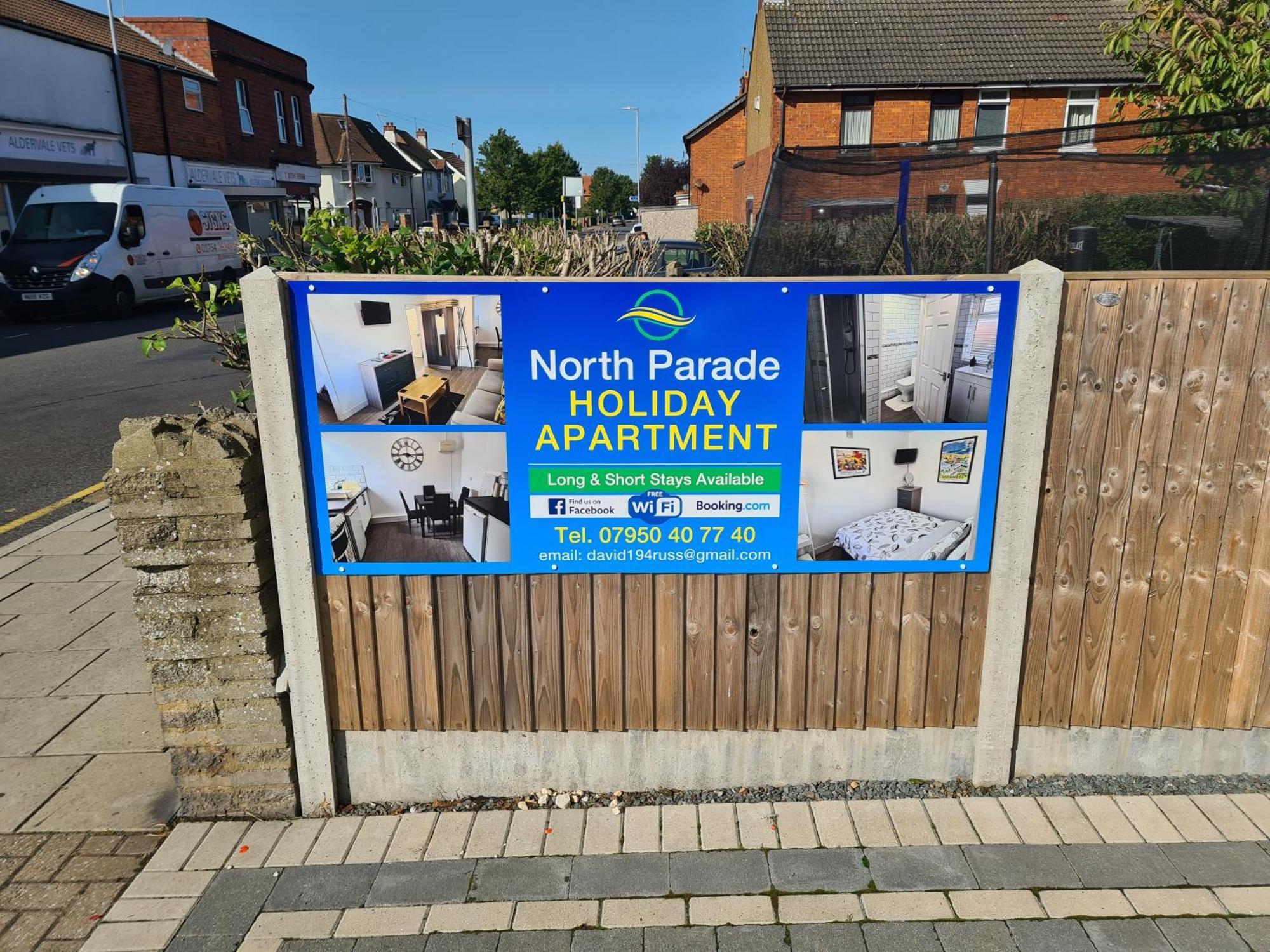 North Parade Holiday Apartment 35 Sea View Road Skegness Pe25 1Bs ภายนอก รูปภาพ